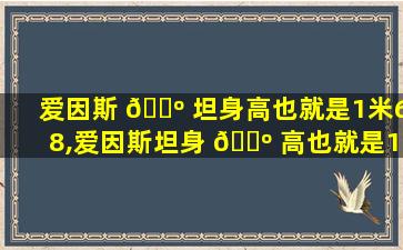 爱因斯 🌺 坦身高也就是1米68,爱因斯坦身 🐺 高也就是1米68对吗